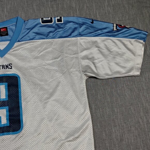 VINTAGE Steve McNair Tennessee Titans Nike Team Jersey XXL White NFL Footballl - Picture 6 of 14